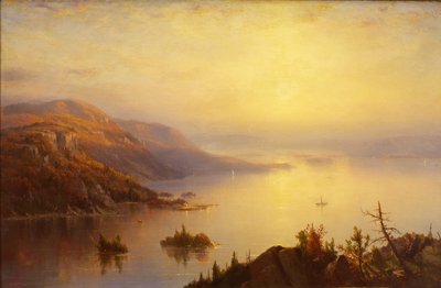 Lago George, c.1868 de Regis Francis Gignoux